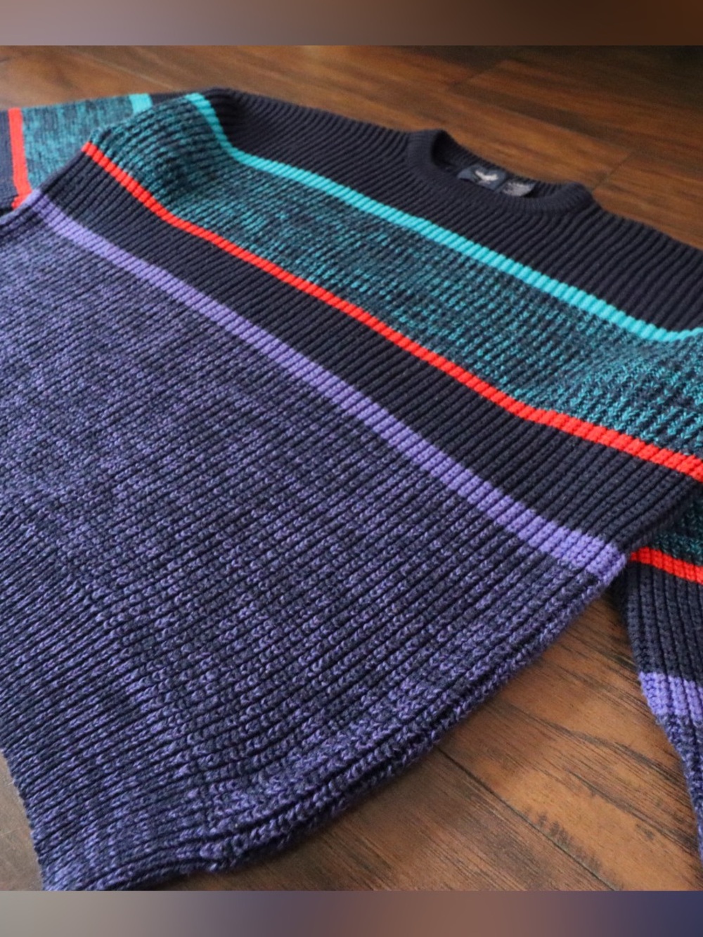 Vintage 80s Wrangler Knit Crewneck Sweater